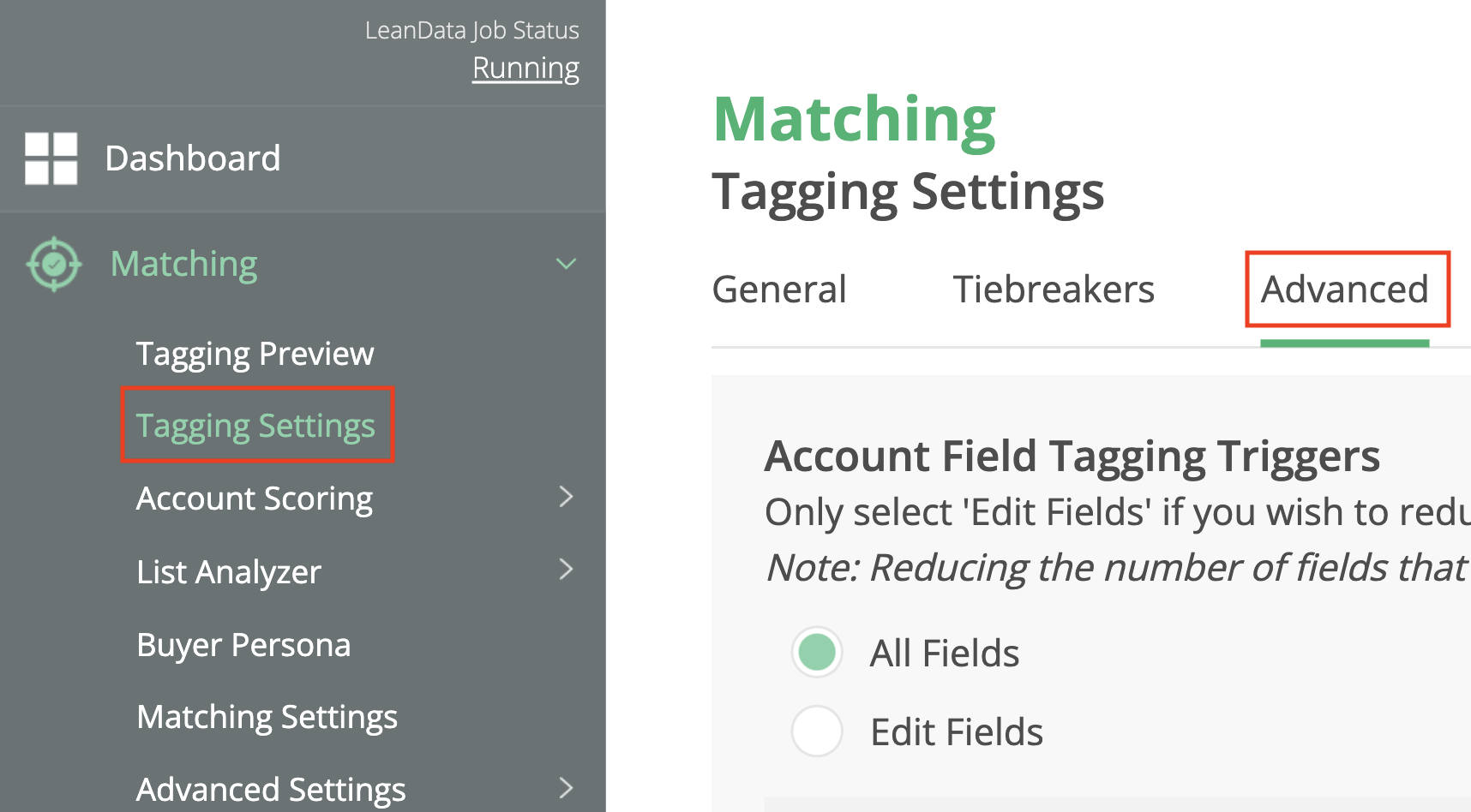 Matching - Tagging Overview & Guide – LeanData Help Center